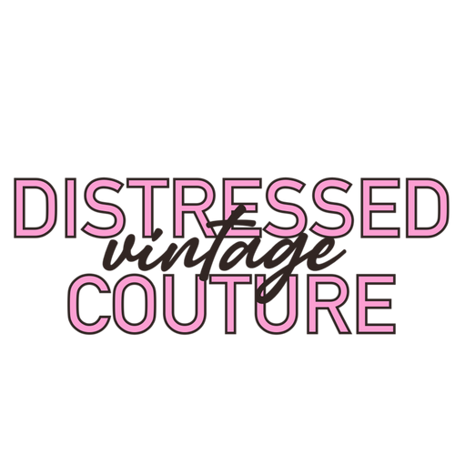 Distressed Vintage Couture
