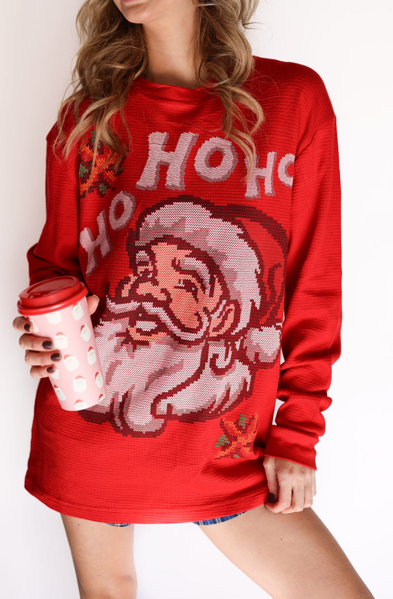 Santa Long sleeve Tee