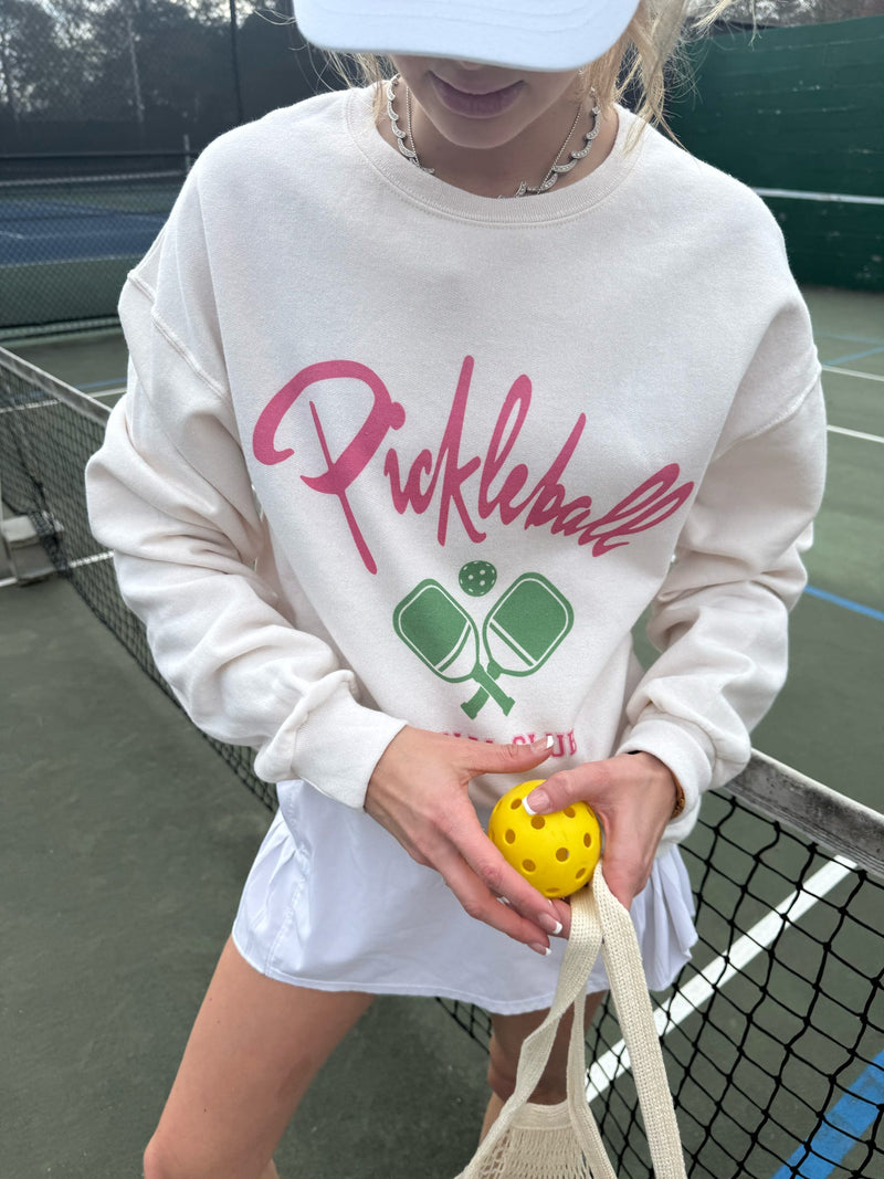 Pickleball Social Club Sweatshirt