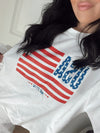 Liberty Flag Graphic Crew