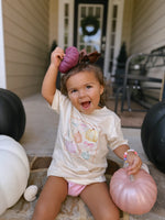 Pastel Pumpkins & Bow Tee