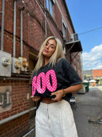 Boo Sequin Tee (pink)
