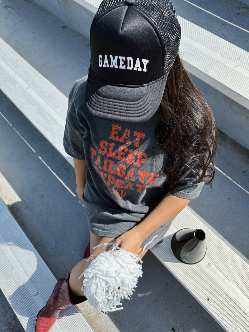 eat sleep tailgate repeat tee