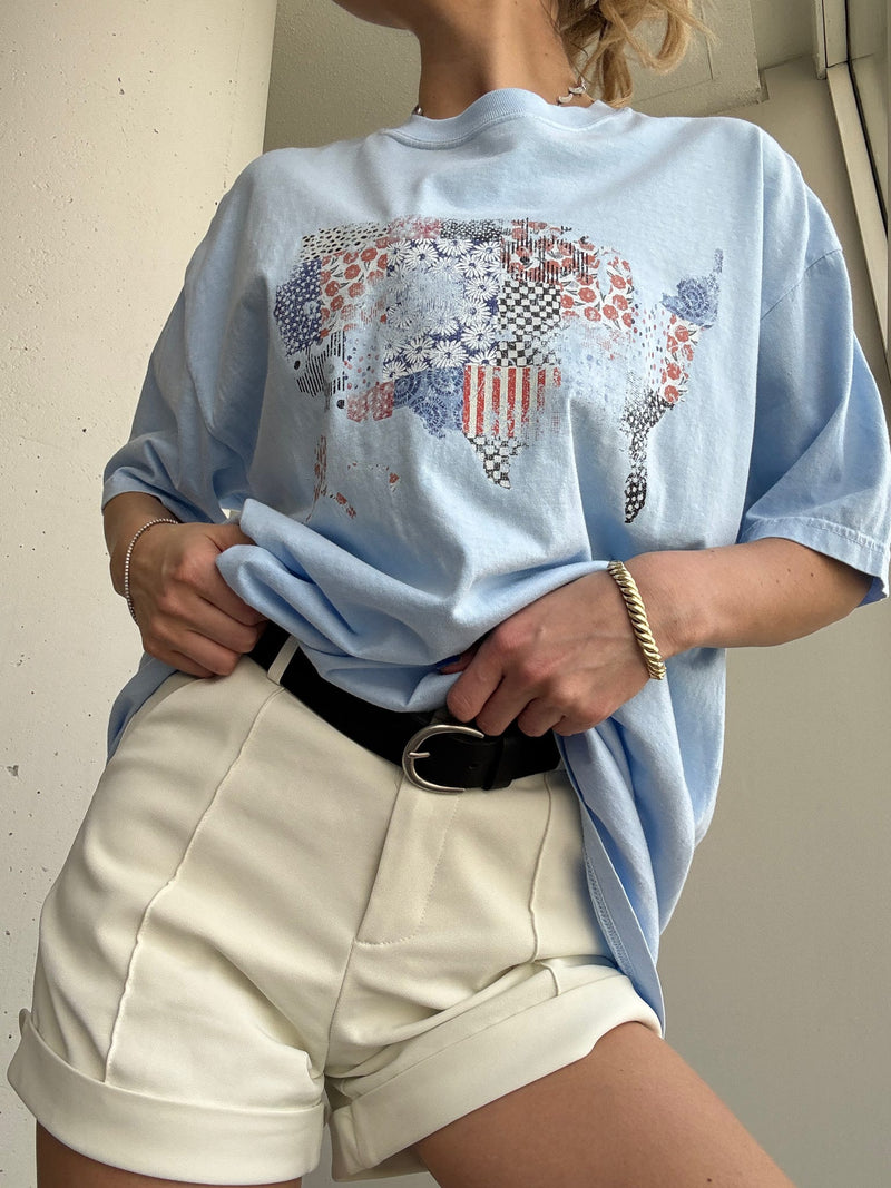 American Quilt Map Tee