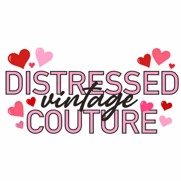 Distressed Vintage Couture