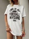 football watching tee