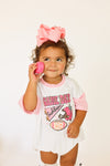 “Callin’ Plays” Pink Gameday Onesie