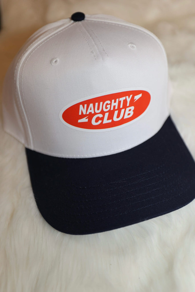 Black Naughty Club Trucker Hat