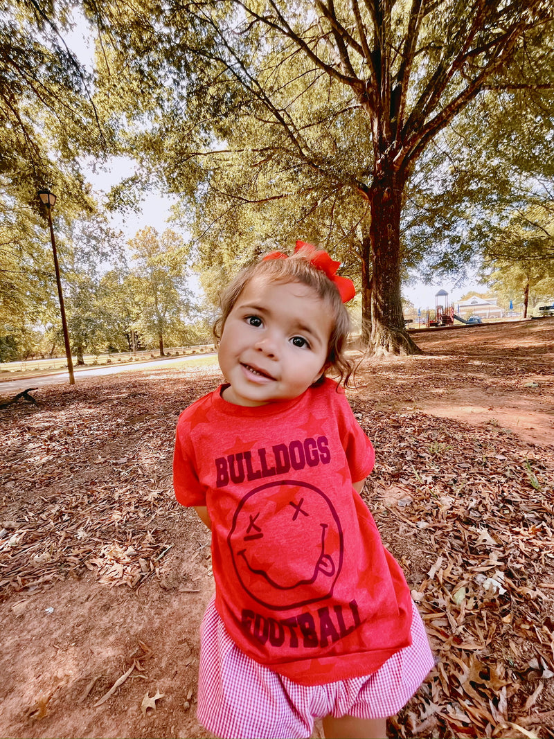 Dawgs Football Happy Tee