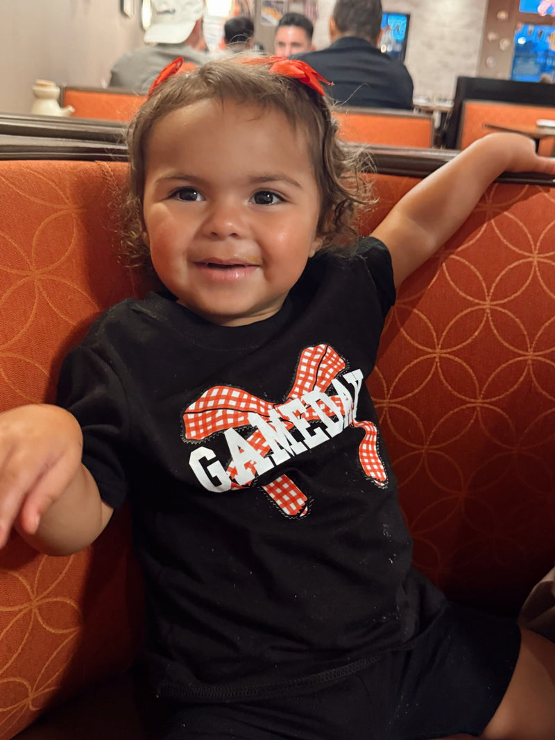 Game Day Bow Tee