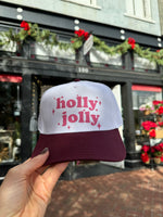 Holly Jolly Trucker Hat