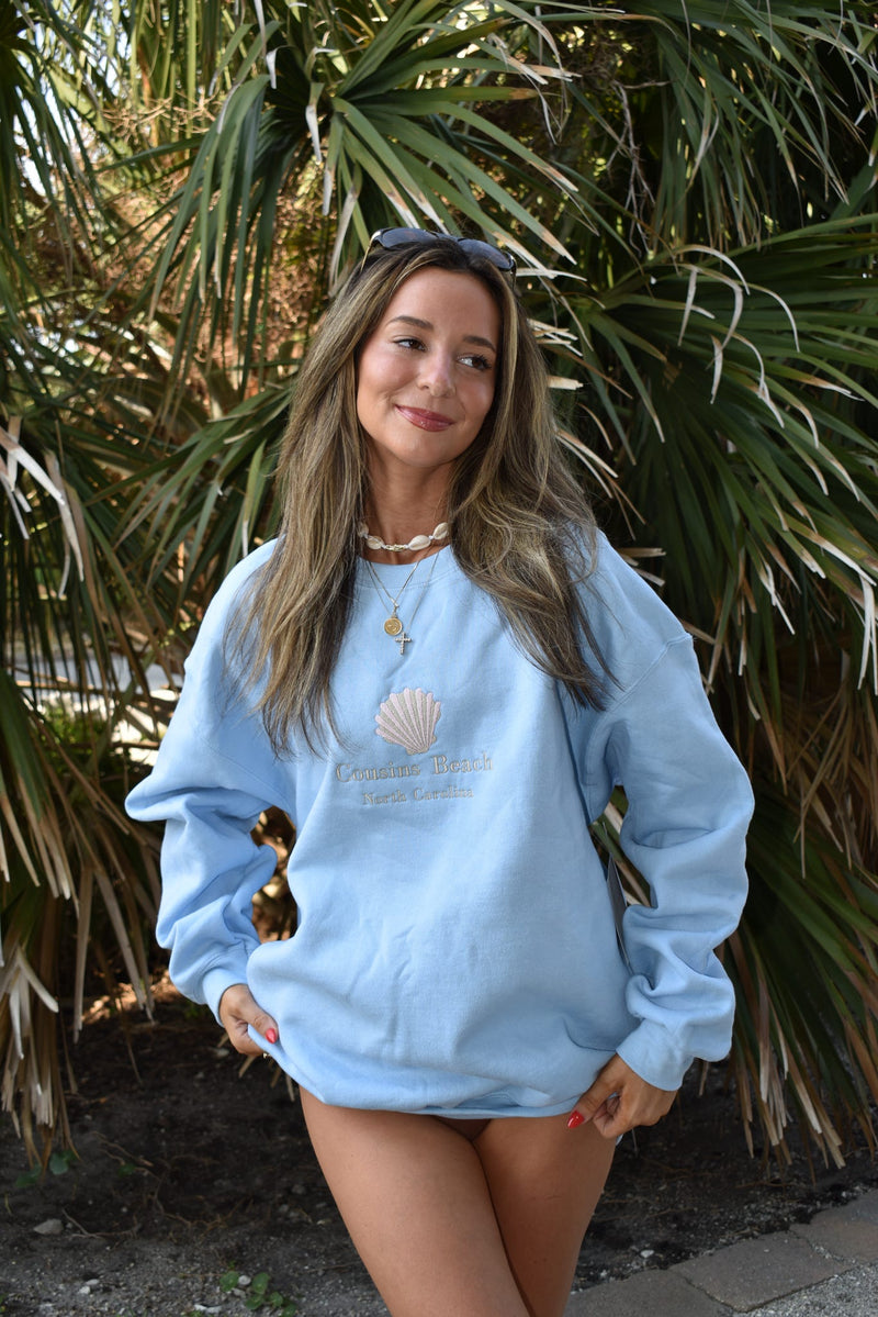 Cousins Beach Coastal Sweatshirt