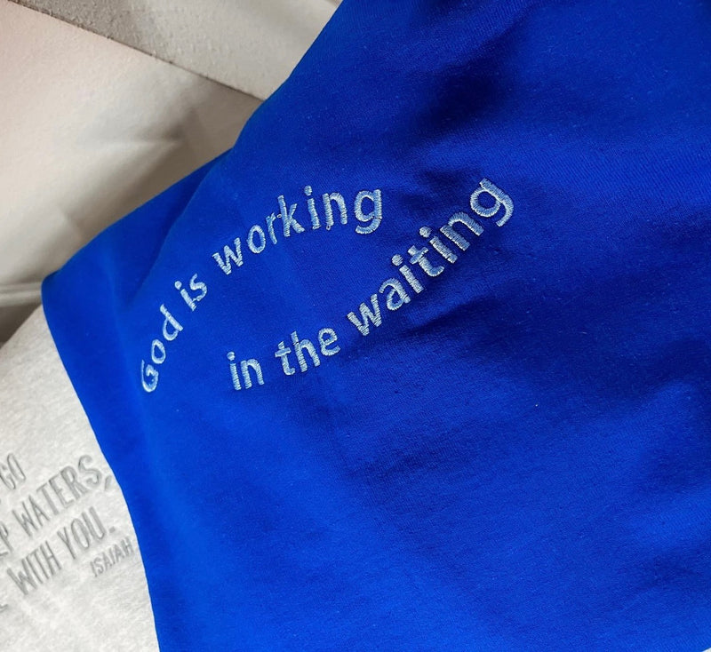 God is working in the waiting crew