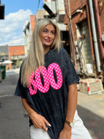 Boo Sequin Tee (pink)