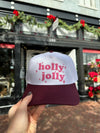 Holly Jolly Trucker Hat