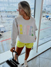 Colorful Travel Sweatshirt