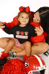 Pom Pom Pup Long Sleeve Tee