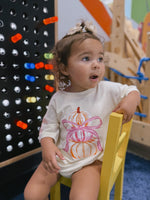 Stacked Pumpkin Bow Tee