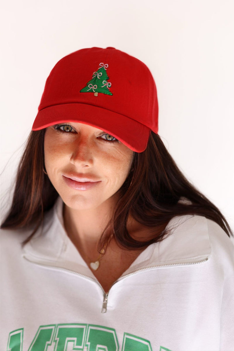 Christmas Tree Baseball Cap