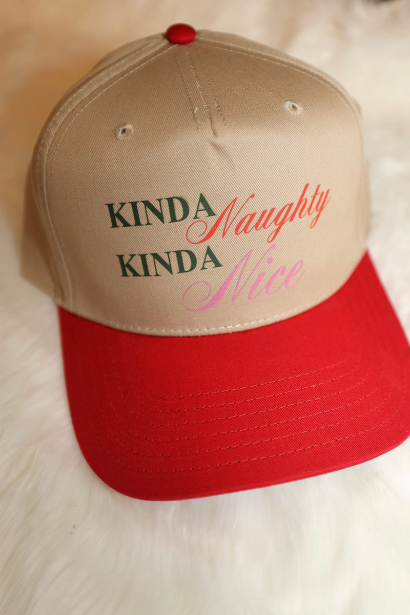 Red Kinda Naughty Trucker Hat