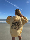 Proud of All That I Am Butterfly Hoodie | Positive Affirmation Graphic Pullover