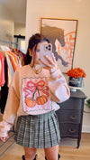 Girly Pumpkin Sweatshirt
