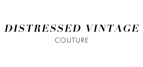Distressed Vintage Couture