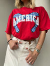 America Bow Tee