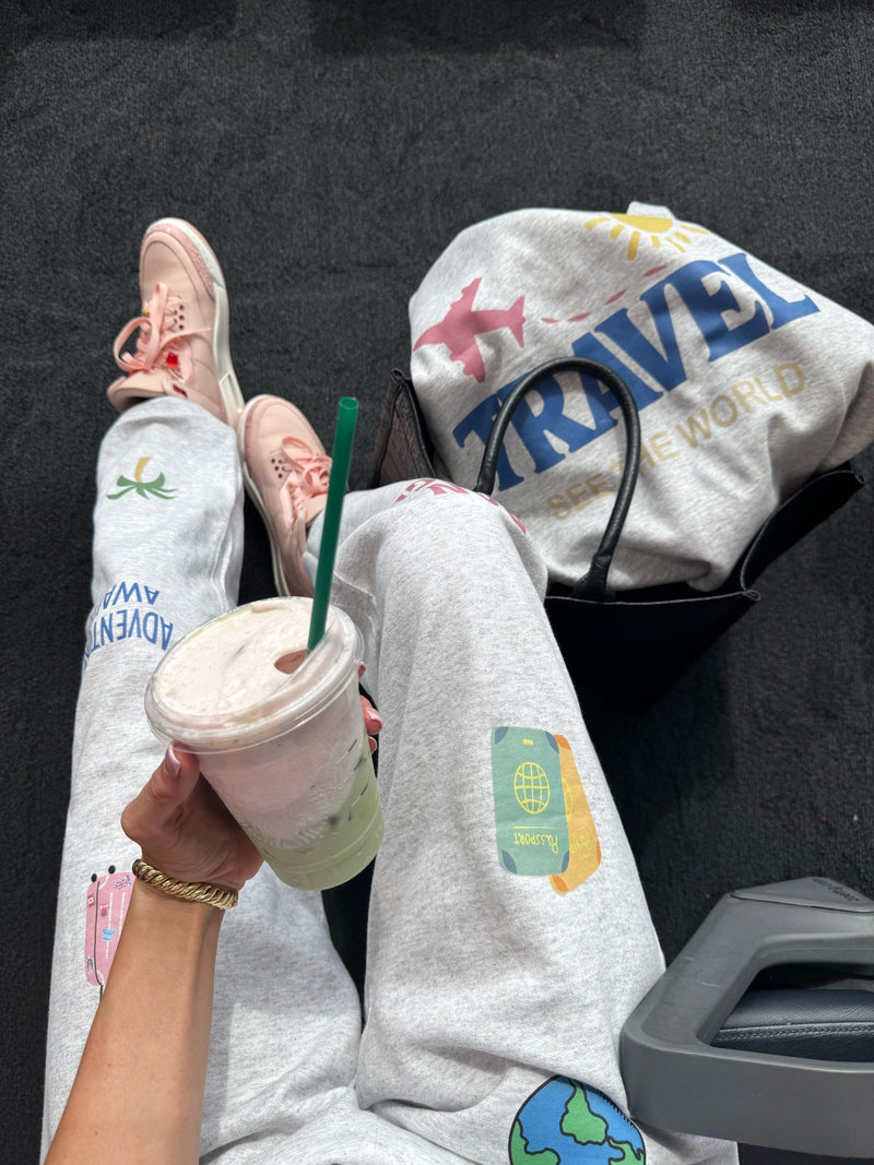 Travel Sweatpants (CAN BE MADE A SET)