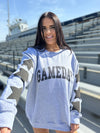 Charcoal Puff Gameday Star Sweatshirt