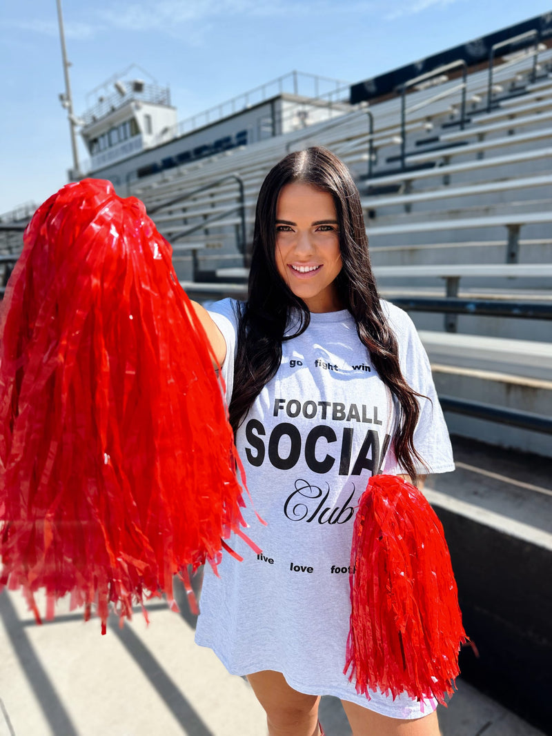 Football Social Live Love Tee