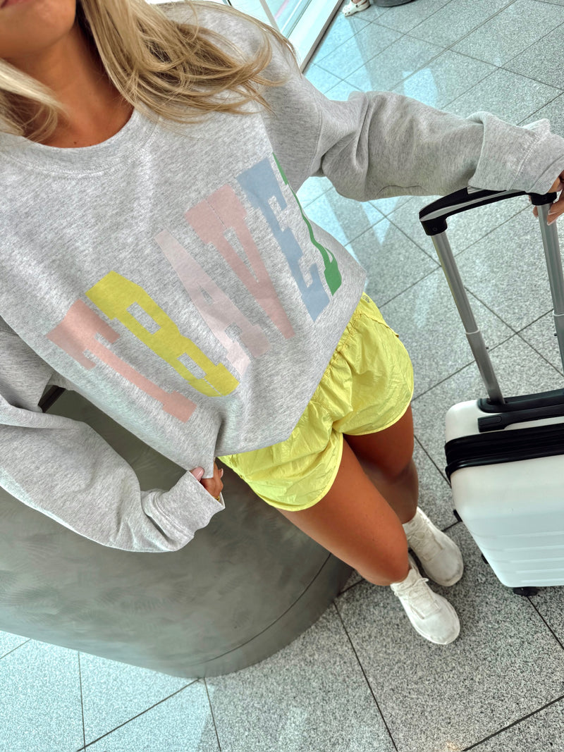 Colorful Travel Sweatshirt