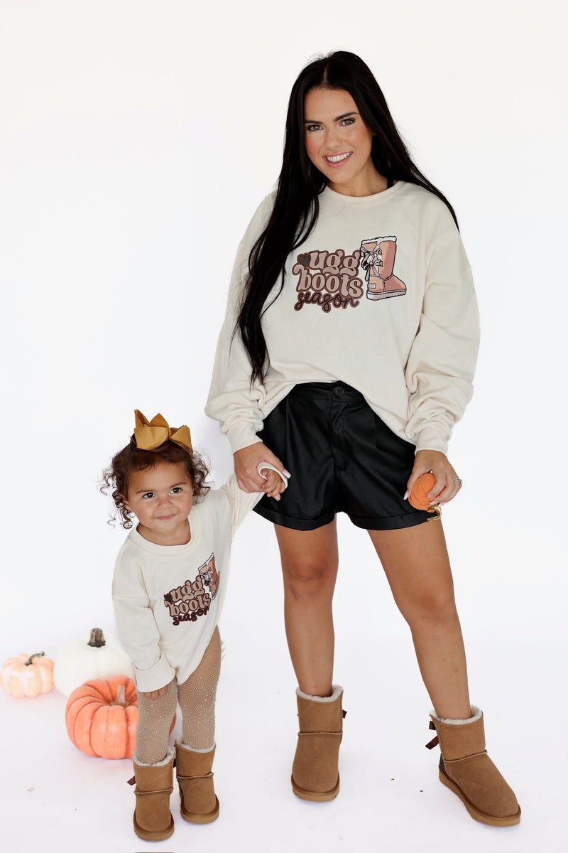 Cozy Boots Sweatshirt
