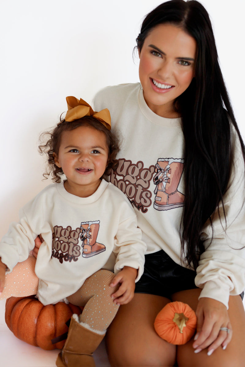 Cozy Boots Sweatshirt