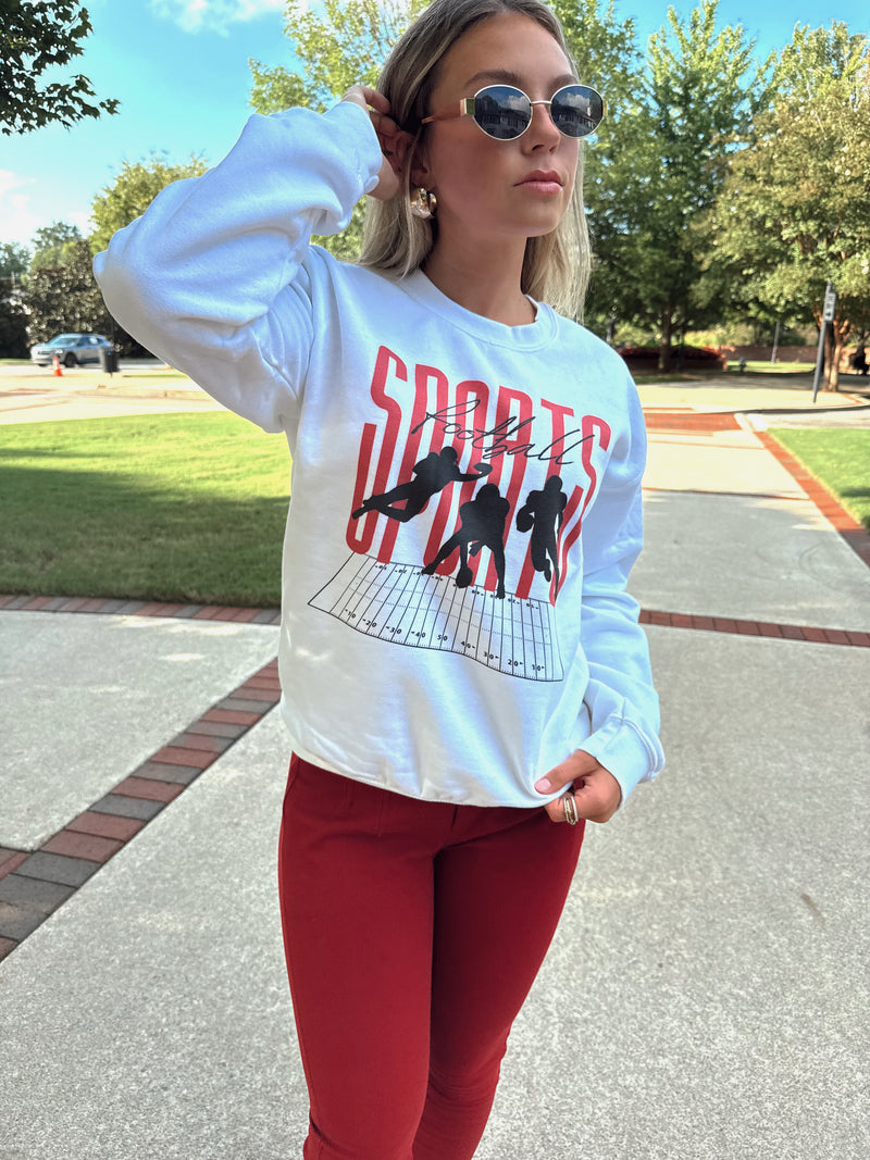 Sports Football Sweatshirt | Game Day Sweatshirt