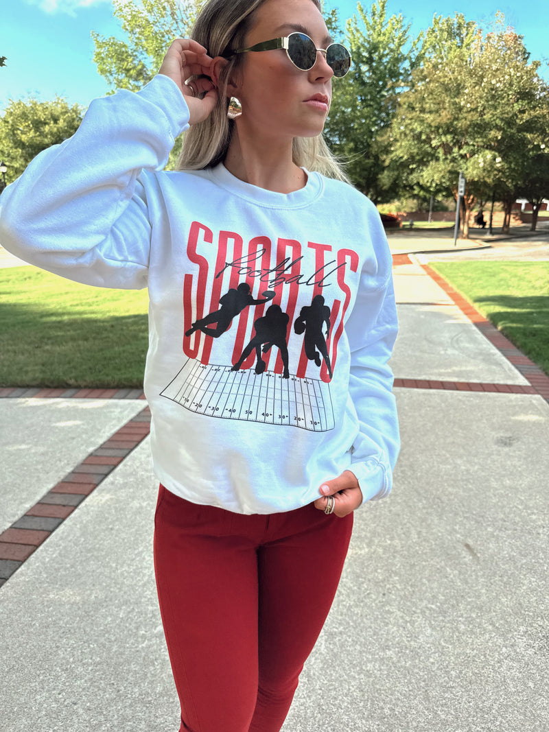 Sports Football Sweatshirt | Game Day Sweatshirt