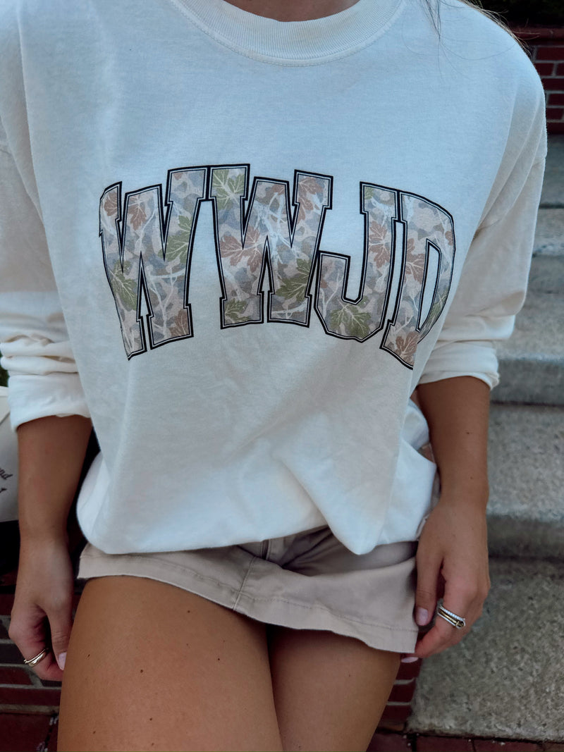 WWJD-Faith In The Wild Long Sleeve