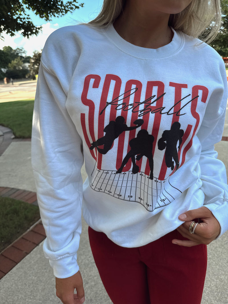 Sports Football Sweatshirt | Game Day Sweatshirt