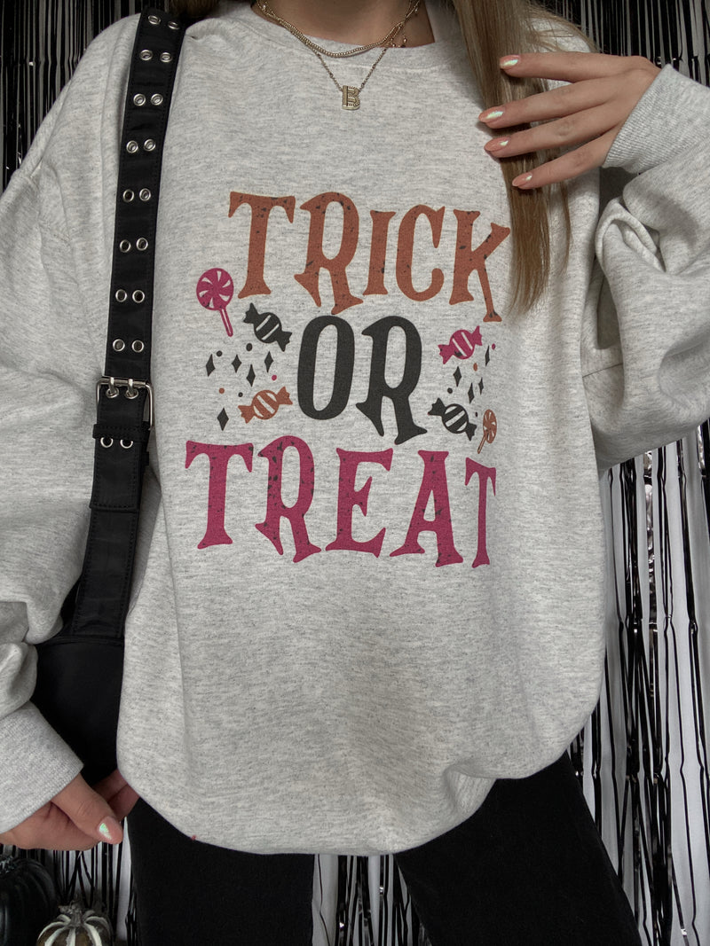 TRICK OR TREAT SWEATSHIRT