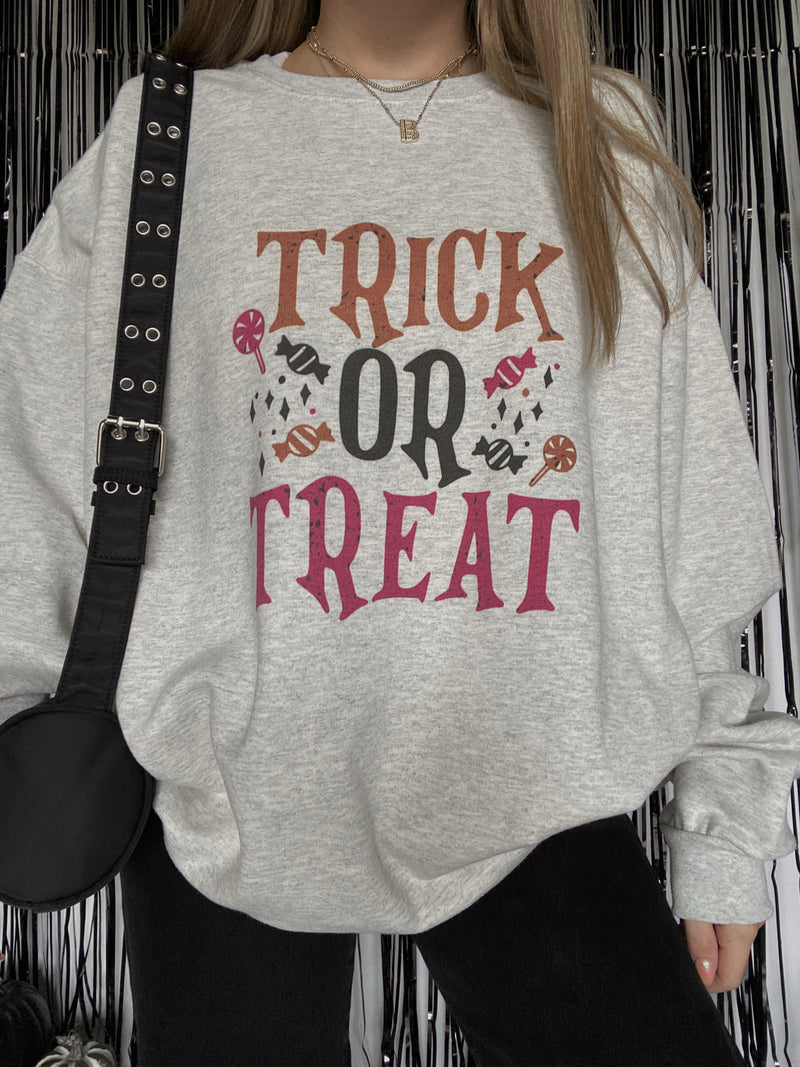 TRICK OR TREAT SWEATSHIRT