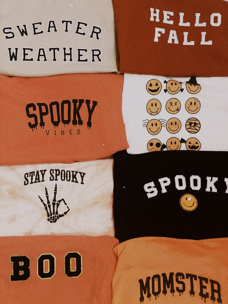 Spooky Faces Tee