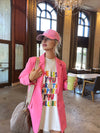 The Less You Care The Happier You’ll Be Tee – Colorful Graphic T-Shirt