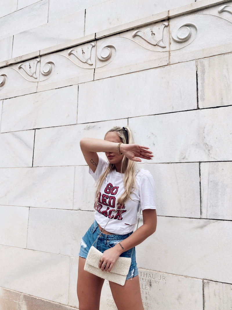 Go Red & Black Tee